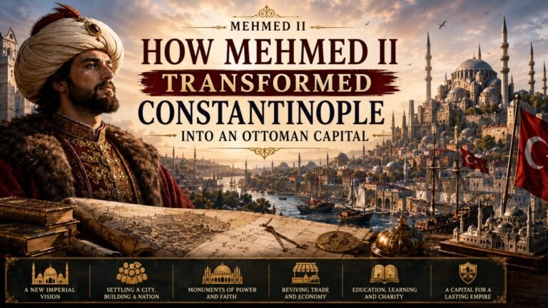 Mehmed II's transformation of Constantinople into an Ottoman imperial capital